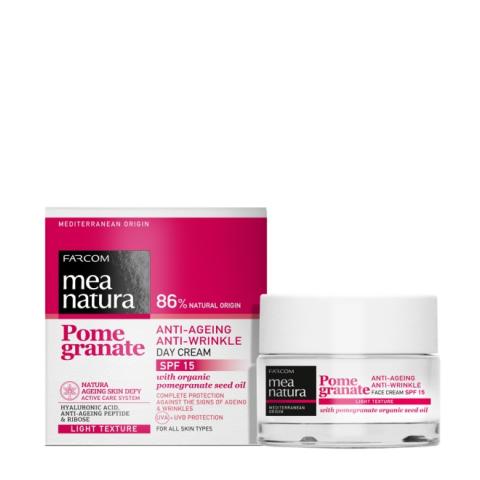 Антивозрастное средство против морщин MEA NATURA POMEGRANATE SPF15, 50 мл