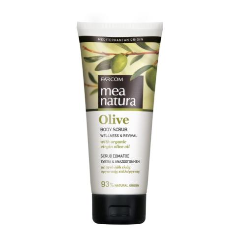 Скраб для тела Farcom Mea Natura Olive Wellness & Revival, 200 мл