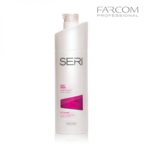 Кондиционер SERI Color Shield для окрашенных волос с кератином, 1000 мл, Farcom