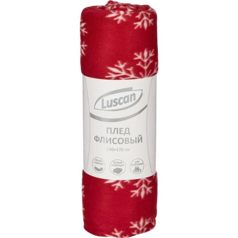 Плед флисовый Метель, 130 х 170см, Luscan