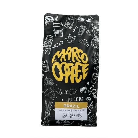 Кофе в зернах caffe Brazil MARCO, 1 кг