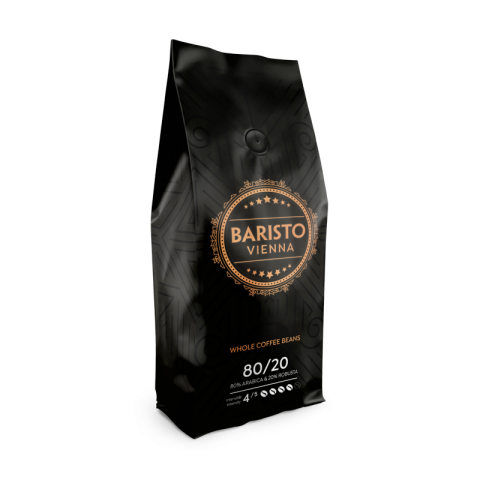 Кофе в зернах Helmut Sachers' Baristo Straight 80/20, 1000г