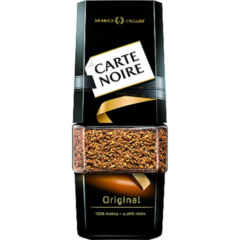 Кофе растворимый Carte Noire, 190г, стеклянная банка