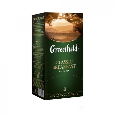 Чай черный Gf Classic Breakfast индийский, 25х2г