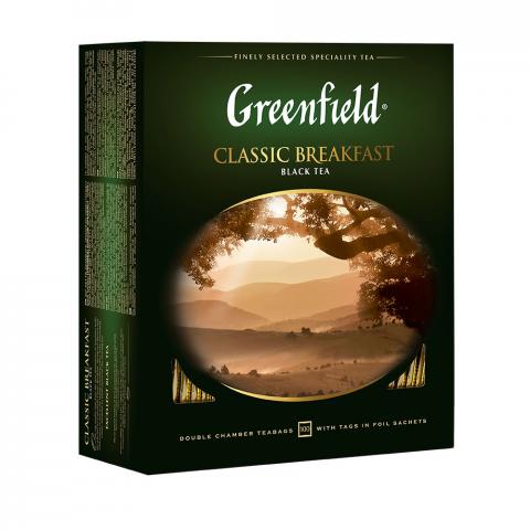 Чай черный Gf Classic Breakfast индийский, 100х2г