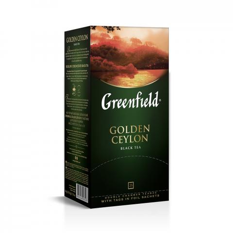 Чай черный Gf Golden Ceylon цейлонский, 25х2г
