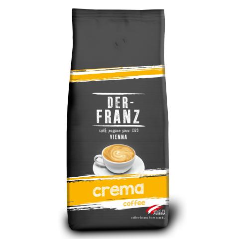 Кофе в зернах Der-FRANZ Crema, 1000г
