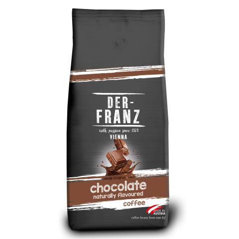 Кофе в зернах Der-FRANZ Chocolate flavored, 1000г