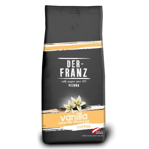 Кофе в зернах Der-FRANZ Vanilla Flavored, 1000г