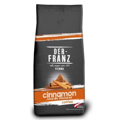 Кофе в зернах Der-FRANZ Cinnamon flavored, 1000г
