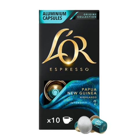 Кофе в капсулах L'or Espresso Papua New Guinea, для Nespresso, 10 шт