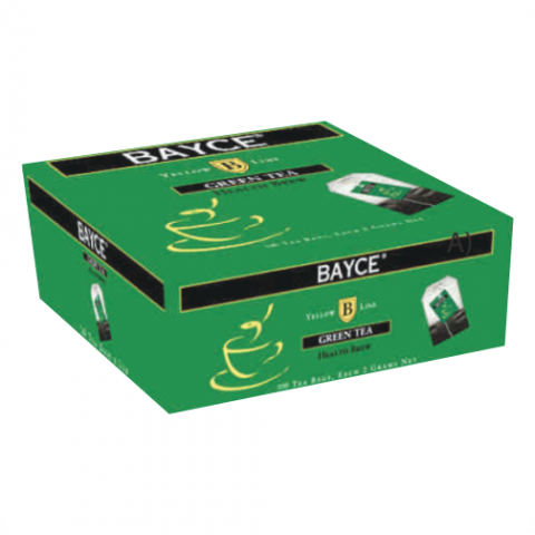 Чай зеленый Bayce Green, 100х2г, пакетированный (без конверта)
