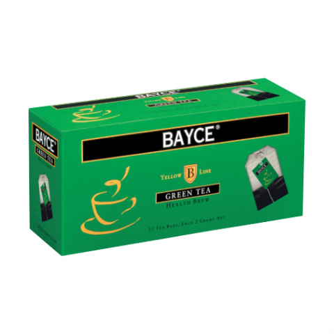 Чай зеленый Bayce Green, 25х2г, пакетированный (без конверта)
