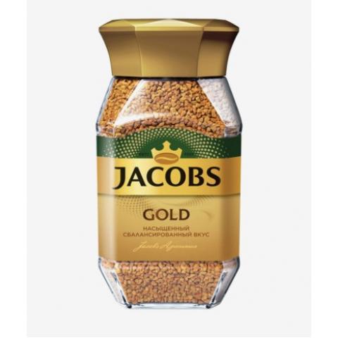 Кофе растворимый Jacobs Gold, 95 г, стеклянная банка