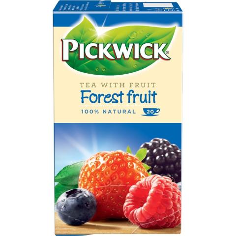 Чай черный Pickwick Forest Fruit с лесными ягодами, пакетированный, 20 пак.