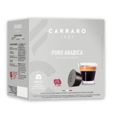 Кофе в капсулах Carraro Puro Arabica, для Dolce Gusto, 16 шт