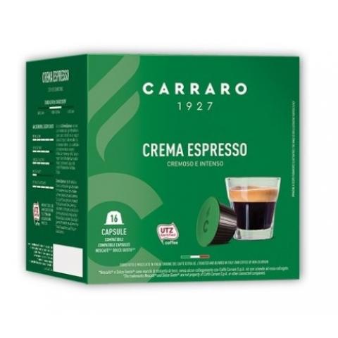 Кофе в капсулах Carraro Crema Espresso, для Dolce Gusto, 16 шт