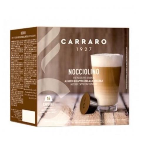 Кофе в капсулах Carraro Nocciolino с лесным орехом, для Dolce Gusto, 16 шт