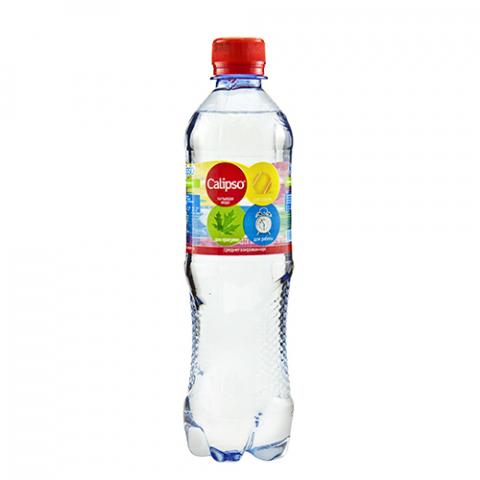 Вода питьевая Calipso с газом, 0,5л, пластик