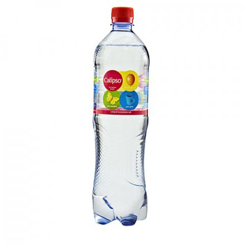 Вода питьевая Calipso с газом, 1,0л, пластик