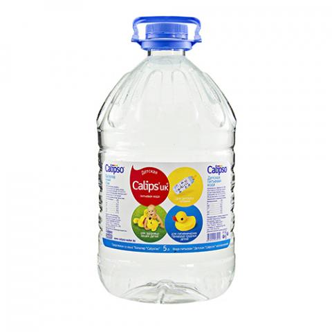 Вода питьевая детская Calips’uk без газа, 5,0л, пластик