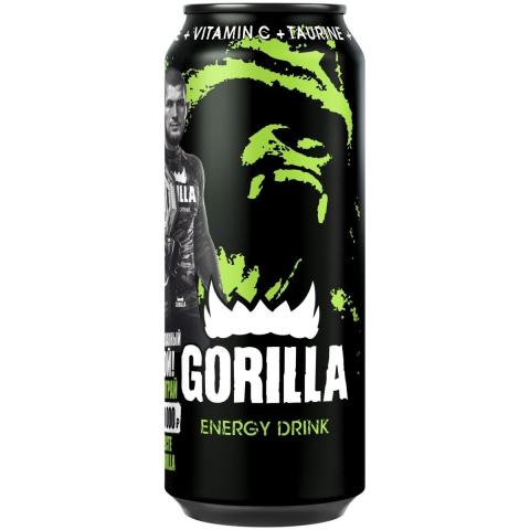 Напиток энергетический Gorilla Classic, 450 мл, ж/б
