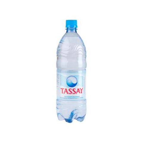 Вода минеральная TASSAY без газа, 1л, пластик