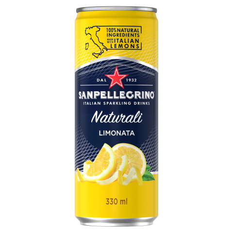 Напиток San Pellegrino Limonata, лимон, 0,33 л, ж/б