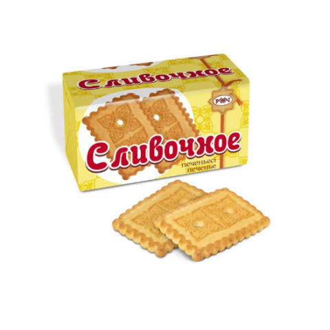 Печенье Рахат "Сливочное" в пачке, 220г