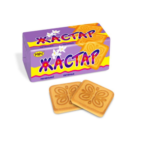 Печенье Рахат "Жастар" в пачке, 185г