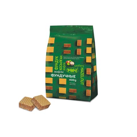 Вафли Рахат "Фундучные", кубики, пп/пкт, 400г