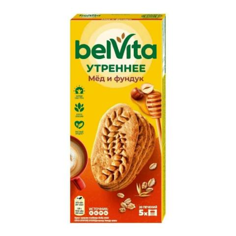 Печенье Belvita Утреннее Мёд и фундук, 225г
