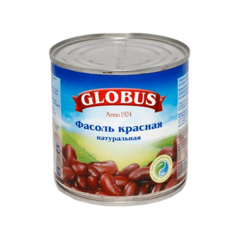 Фасоль Globus красная, 425мл