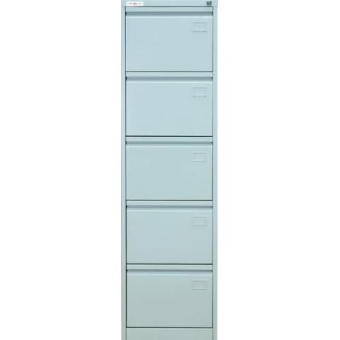 Шкаф картотечный КР-5, 1645х465х630мм, 5 ящиков, серый