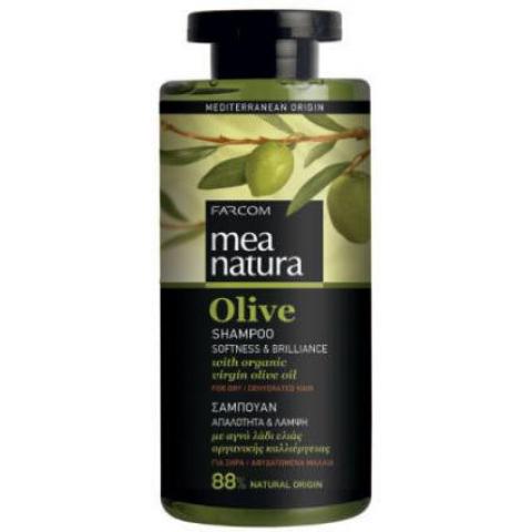 Шампунь MEA NATURA Olive, для сухих волос, 300 мл