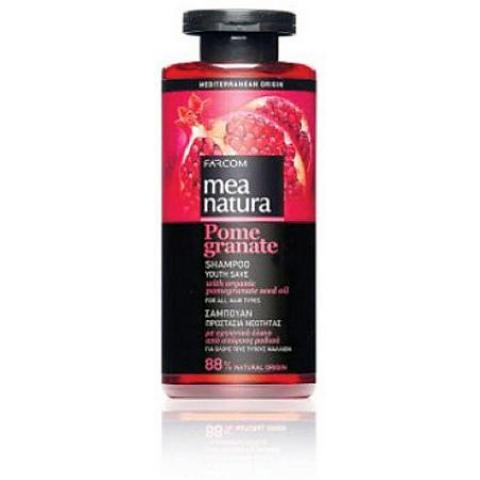 Шампунь MEA NATURA POMEGRANATE, для всех типов волос, 300 мл, Farcom