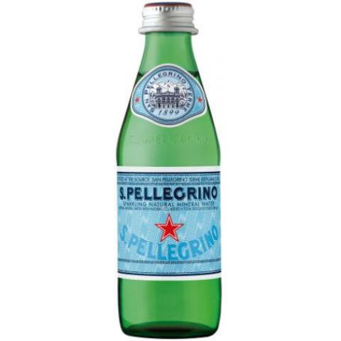 Вода минеральная San Pellegrino, 0,25л, стекло