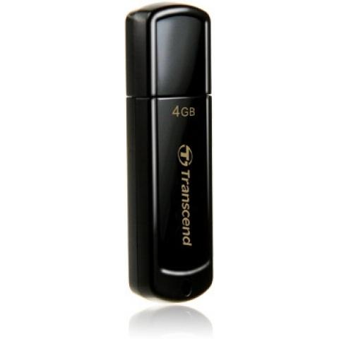 Флэш-накопитель Transcend TS4GJF350, USB 2.0 4GB, черный