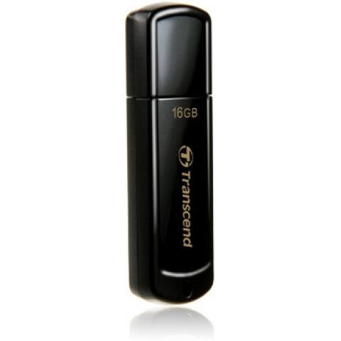 Флэш-накопитель Transcend TS16GJF350, USB 2.0 16GB, черный